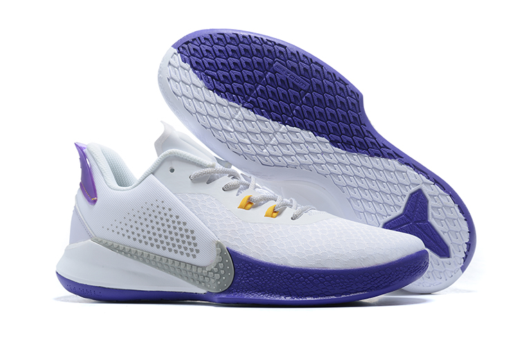 2020 Nike Mamba Focus 6 Kobe White Purple - Click Image to Close